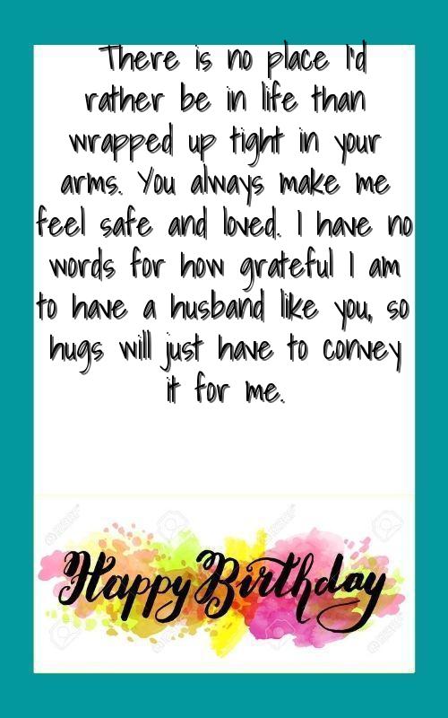 birthday wishes for husband quotes in english